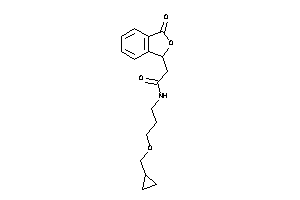 N-[3-(cyclopropylmethoxy)propyl]-2-phthalidyl-acetamide