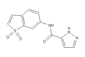 Image of N-(1,1-diketobenzothiophen-6-yl)-1H-pyrazole-5-carboxamide