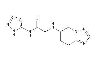 N-(1H-pyrazol-5-yl)-2-(5,6,7,8-tetrahydro-[1,2,4]triazolo[1,5-a]pyridin-6-ylamino)acetamide
