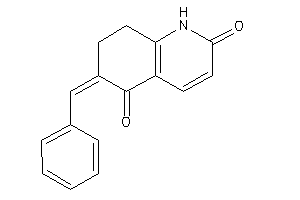 Image of 6-benzal-7,8-dihydro-1H-quinoline-2,5-quinone