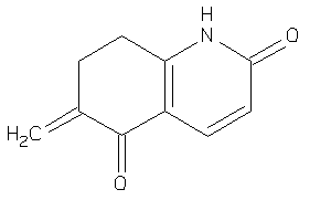 Image of 6-methylene-7,8-dihydro-1H-quinoline-2,5-quinone