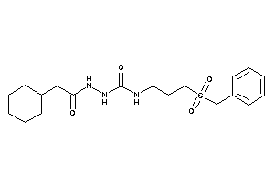Image of 1-(3-benzylsulfonylpropyl)-3-[(2-cyclohexylacetyl)amino]urea