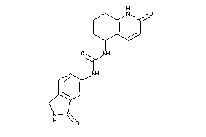 1-(3-ketoisoindolin-5-yl)-3-(2-keto-5,6,7,8-tetrahydro-1H-quinolin-5-yl)urea