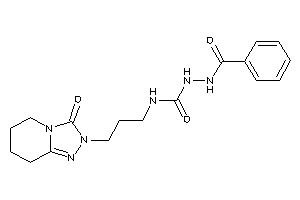 1-benzamido-3-[3-(3-keto-5,6,7,8-tetrahydro-[1,2,4]triazolo[4,3-a]pyridin-2-yl)propyl]urea