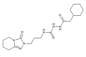 1-[(2-cyclohexylacetyl)amino]-3-[3-(3-keto-5,6,7,8-tetrahydro-[1,2,4]triazolo[4,3-a]pyridin-2-yl)propyl]urea