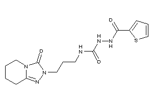 Image of 1-[3-(3-keto-5,6,7,8-tetrahydro-[1,2,4]triazolo[4,3-a]pyridin-2-yl)propyl]-3-(2-thenoylamino)urea