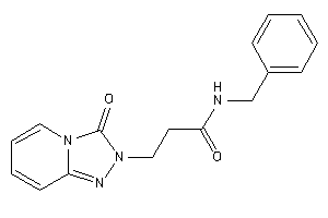 Image of N-benzyl-3-(3-keto-[1,2,4]triazolo[4,3-a]pyridin-2-yl)propionamide