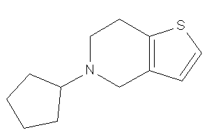 5-cyclopentyl-6,7-dihydro-4H-thieno[3,2-c]pyridine