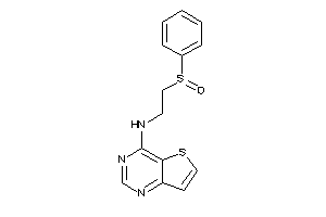 2-(benzenesulfinyl)ethyl-thieno[3,2-d]pyrimidin-4-yl-amine