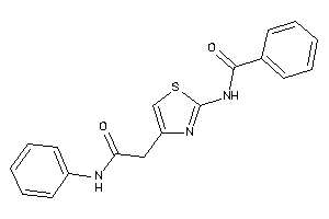 N-[4-(2-anilino-2-keto-ethyl)thiazol-2-yl]benzamide