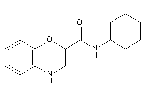 N-cyclohexyl-3,4-dihydro-2H-1,4-benzoxazine-2-carboxamide