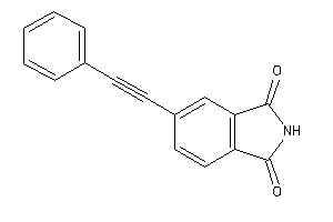 Image of 5-(2-phenylethynyl)isoindoline-1,3-quinone