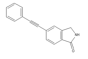 Image of 5-(2-phenylethynyl)isoindolin-1-one