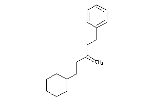 Image of 3-(2-cyclohexylethyl)but-3-enylbenzene