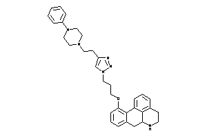 3-[4-[2-(4-phenylpiperazino)ethyl]triazol-1-yl]propoxyBLAH