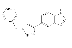 5-(1-benzyltriazol-4-yl)-1H-indazole