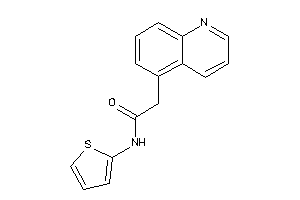 2-(5-quinolyl)-N-(2-thienyl)acetamide