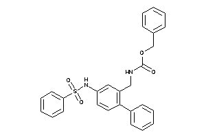 N-[5-(benzenesulfonamido)-2-phenyl-benzyl]carbamic Acid Benzyl Ester