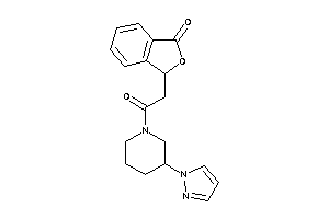3-[2-keto-2-(3-pyrazol-1-ylpiperidino)ethyl]phthalide