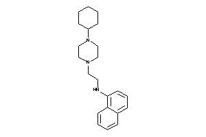 2-(4-cyclohexylpiperazino)ethyl-(1-naphthyl)amine
