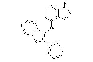 Image of 1H-indazol-4-yl-[2-(2-pyrimidyl)furo[2,3-c]pyridin-3-yl]amine