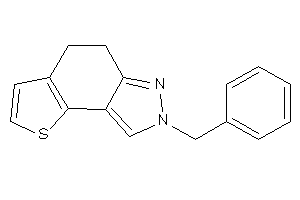 7-benzyl-4,5-dihydrothieno[2,3-e]indazole