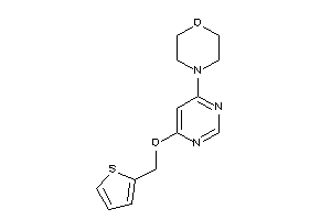 4-[6-(2-thenyloxy)pyrimidin-4-yl]morpholine