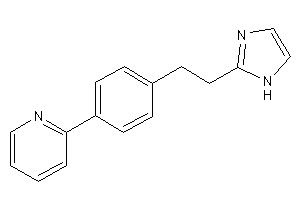 2-[4-[2-(1H-imidazol-2-yl)ethyl]phenyl]pyridine