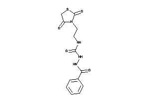 Image of 1-benzamido-3-[2-(2,4-diketothiazolidin-3-yl)ethyl]urea