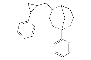5-phenyl-2-[(2-phenylcyclopropyl)methyl]-2-azabicyclo[3.3.1]nonane