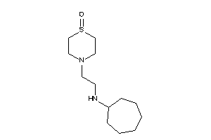 Cycloheptyl-[2-(1-keto-1,4-thiazinan-4-yl)ethyl]amine