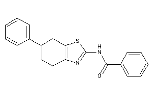 N-(6-phenyl-4,5,6,7-tetrahydro-1,3-benzothiazol-2-yl)benzamide