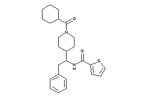 N-[1-[1-(cyclohexanecarbonyl)-4-piperidyl]-2-phenyl-ethyl]thiophene-2-carboxamide