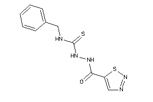 1-benzyl-3-(thiadiazole-5-carbonylamino)thiourea
