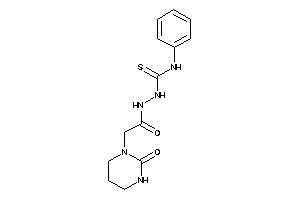 1-[[2-(2-ketohexahydropyrimidin-1-yl)acetyl]amino]-3-phenyl-thiourea