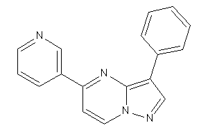 Image of 3-phenyl-5-(3-pyridyl)pyrazolo[1,5-a]pyrimidine