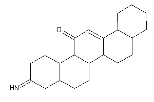 10-imino-1,2,3,4,4a,5,6,6a,6a,6b,7,8,8a,9,11,12,12a,14b-octadecahydropicen-13-one
