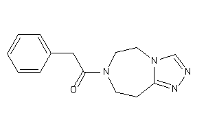Image of 2-phenyl-1-(5,6,8,9-tetrahydro-[1,2,4]triazolo[3,4-g][1,4]diazepin-7-yl)ethanone