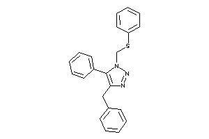 4-benzyl-5-phenyl-1-[(phenylthio)methyl]triazole