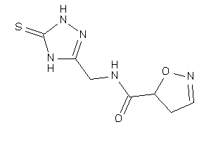 N-[(5-thioxo-1,4-dihydro-1,2,4-triazol-3-yl)methyl]-2-isoxazoline-5-carboxamide