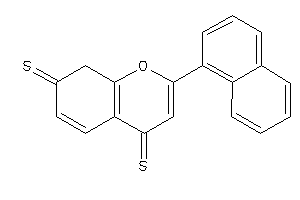 2-(1-naphthyl)-8H-chromene-4,7-dithione