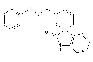Image of 2-(benzoxymethyl)spiro[2,5-dihydropyran-6,3'-indoline]-2'-one
