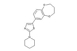 5-(3,4-dihydro-2H-1,5-benzodioxepin-7-yl)-2-piperidino-thiazole