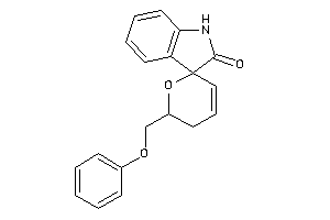 Image of 2-(phenoxymethyl)spiro[2,3-dihydropyran-6,3'-indoline]-2'-one