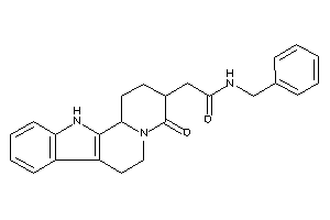 Image of N-benzyl-2-(4-keto-2,3,6,7,12,12b-hexahydro-1H-pyrido[2,1-a]$b-carbolin-3-yl)acetamide