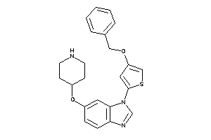 1-(4-benzoxy-2-thienyl)-6-(4-piperidyloxy)benzimidazole