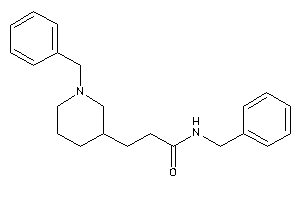 N-benzyl-3-(1-benzyl-3-piperidyl)propionamide