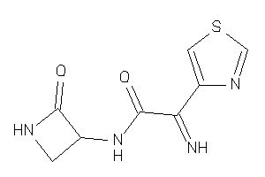 2-imino-N-(2-ketoazetidin-3-yl)-2-thiazol-4-yl-acetamide