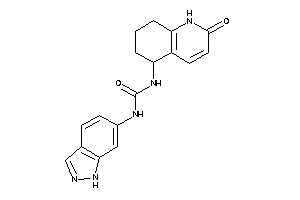Image of 1-(1H-indazol-6-yl)-3-(2-keto-5,6,7,8-tetrahydro-1H-quinolin-5-yl)urea