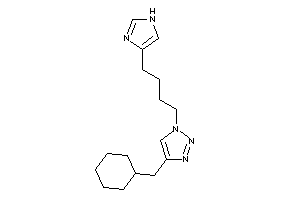 4-(cyclohexylmethyl)-1-[4-(1H-imidazol-4-yl)butyl]triazole